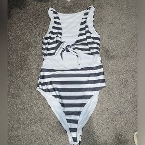 One piece bathing suit